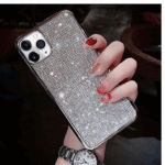 Θήκη για iPhone 12 Pro Max Luxury OEM με Bodystrap Ασημί - Image 6