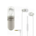 WK Wi80 In-ear Handsfree με Βύσμα 3.5mm Λευκό - Image 2
