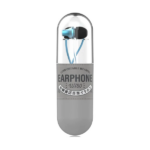 WK Wi80 In-ear Handsfree με Βύσμα 3.5mm Μπλε