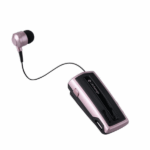 iXchange Retractable UA-28FZV Ασύρματα Ακουστικά Rose Gold - Image 3
